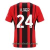AC Milan Simon Kjaer 24 Hjemme 2021-22 - Herre Fotballdrakt